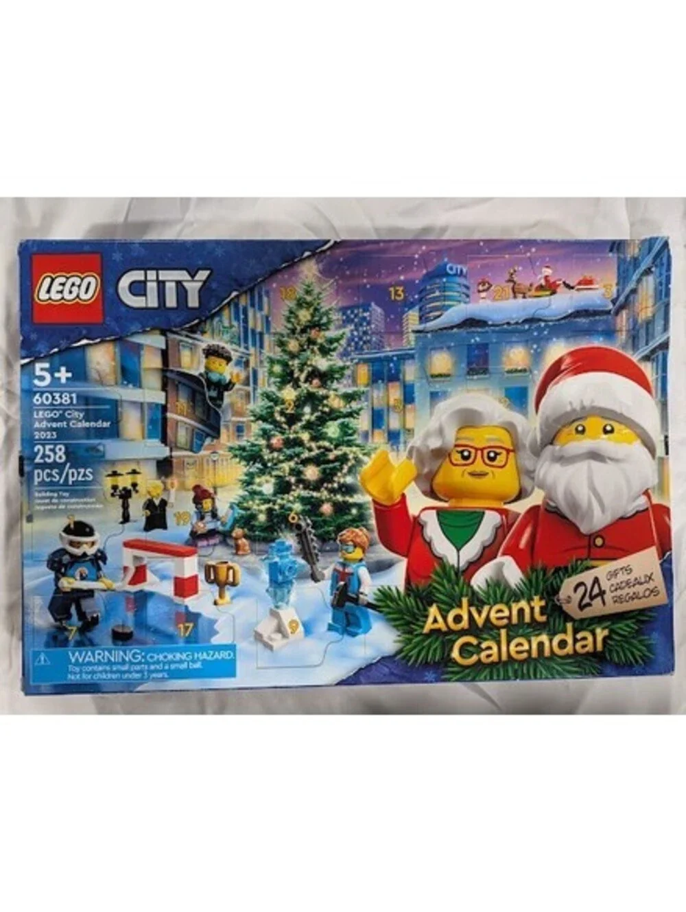 LEGO CITY: Advent Calendar 2023 (60381) Christmas Complete 258 pcs